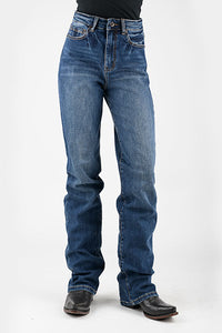 Stetson Women's No. 915 High Rise Straight Jean