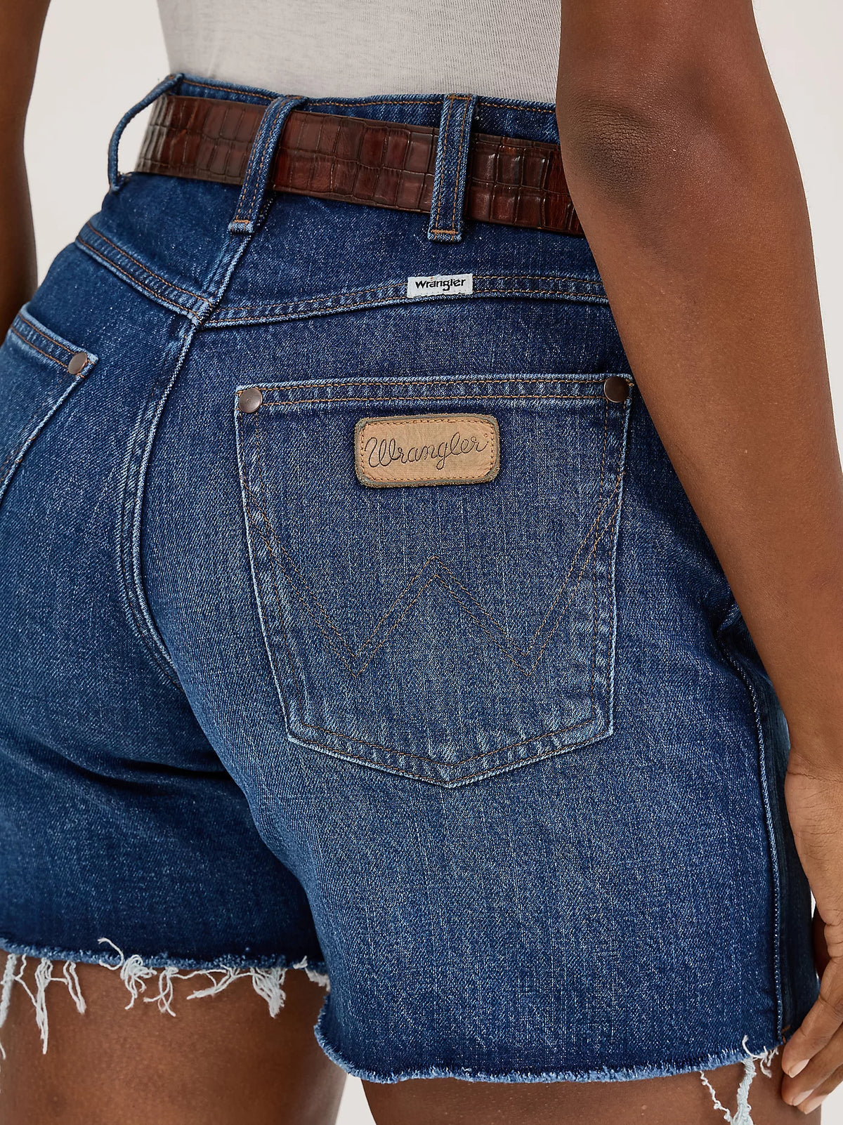 Wrangler Women's High Rise Cowboy Shorts in Samantha