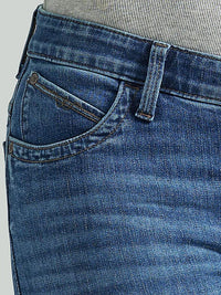 Wrangler Women's Ultimate Riding Jean Willow Mid-Rise Bootcut in Jennifer