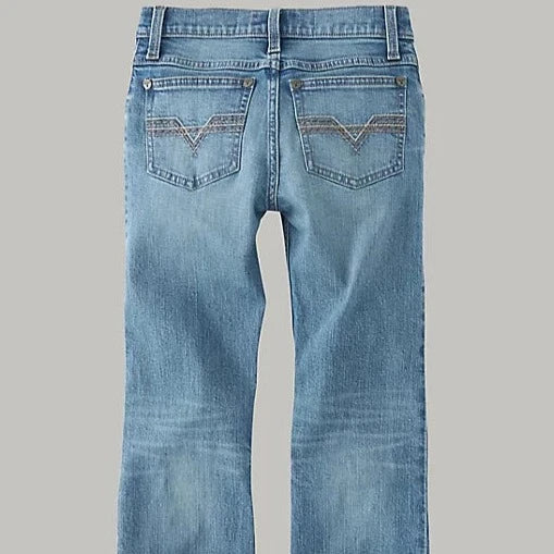 Wrangler 20X Boy's Vintage Bootcut Slim Fit Jean in Sedgefield