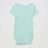 Wrangler Baby Girl's S/S Western Cactus Graphic Bodysuit in Teal