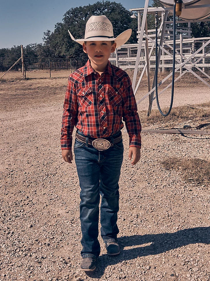 Wrangler Retro Youth Boy's Slim Boot Jean in Hayward