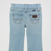 Wrangler Baby & Toddler Boy's Stitched Pocket Western Slim Bootcut Jean in Beach Wash