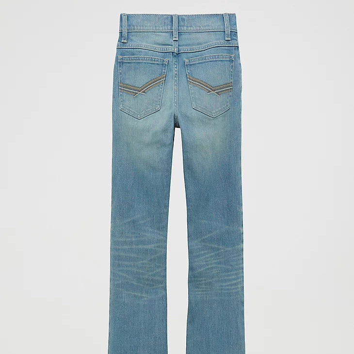 Wrangler 20X Boy's Vintage Bootcut Slim Fit Jean in Southend