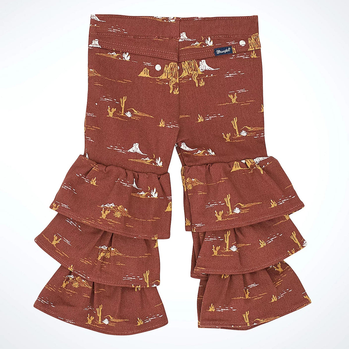 Wrangler Baby & Toddler Girl's Printed Tiered Ruffle Flare Jean in Madilyn