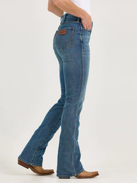 Wrangler Retro Women's Bailey High Rise Bootcut Jean in Natalia