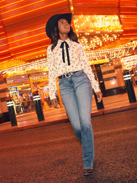 Wrangler Retro Women's Bailey High Rise Bootcut Jean in London