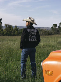 Wrangler x Coors Men's Pinnacle Jacket in Washed Black