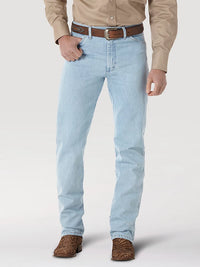 Wrangler Men's Original Cowboy Cut Active Flex Jean in Bleach