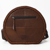 American Darling Structured Desert Hair On Hide Canteen Crossbody Bag
