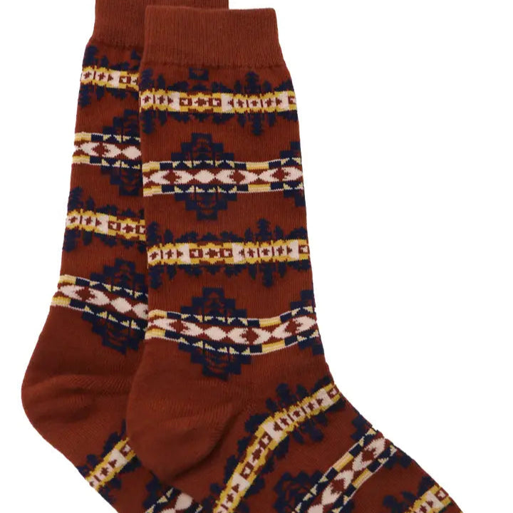 Pendleton Desert Dawn Cotton Crew Socks