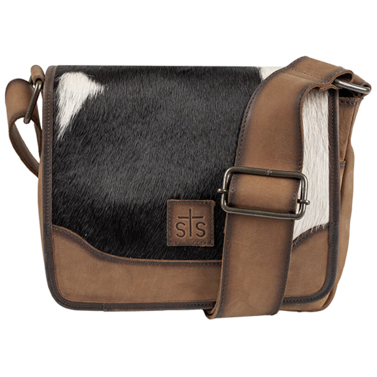 STS Ranchwear Cowhide Della Crossbody Bag