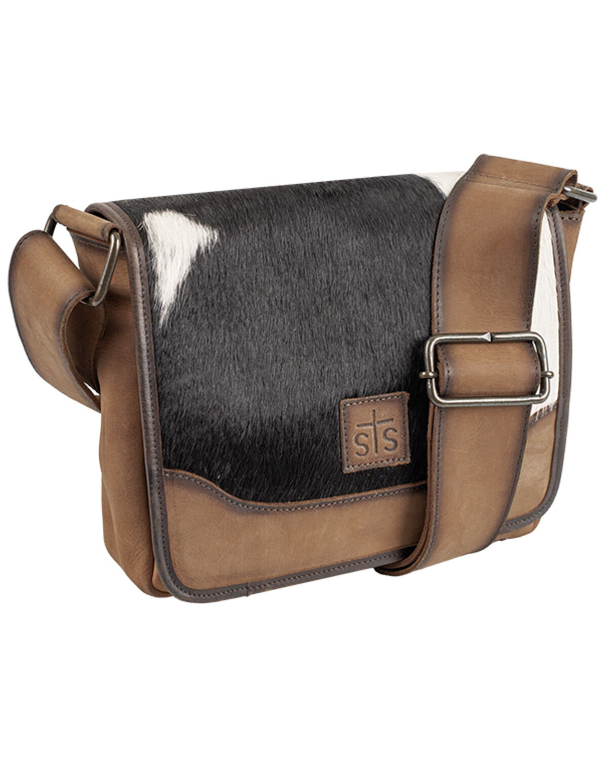 STS Ranchwear Cowhide Della Crossbody Bag
