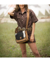 STS Ranchwear Cowhide Della Crossbody Bag