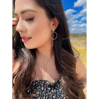 18" Head Over Boots 14k Gold Plated Necklace