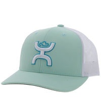 Hooey Youth "Sterling" Mint & White Trucker Hat