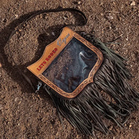 Lets Rodeo Vegas Cross Body Clear Purse