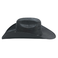 Bullhide Go-Round Bangora Straw Hat in Black