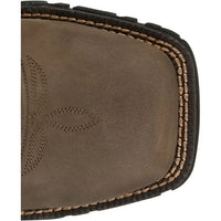 Tony Lama Men's Waterproof Roustabout Cowhide Work Boot in Grey