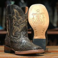 Tanner Mark Kids Archer Tooled Western Boots