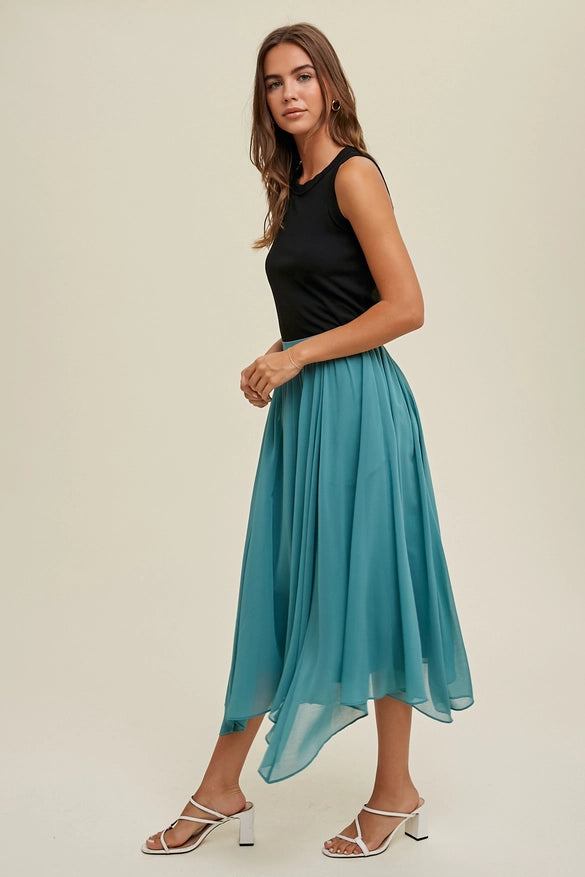 Women's Crew Neck Ribbed Knit Tank Top (Available in 12 Color Options!)