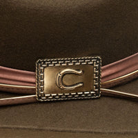 Charlie 1 Horse x Lainey Wilson Songbird Fashion Wool Felt Hat in Chocolate