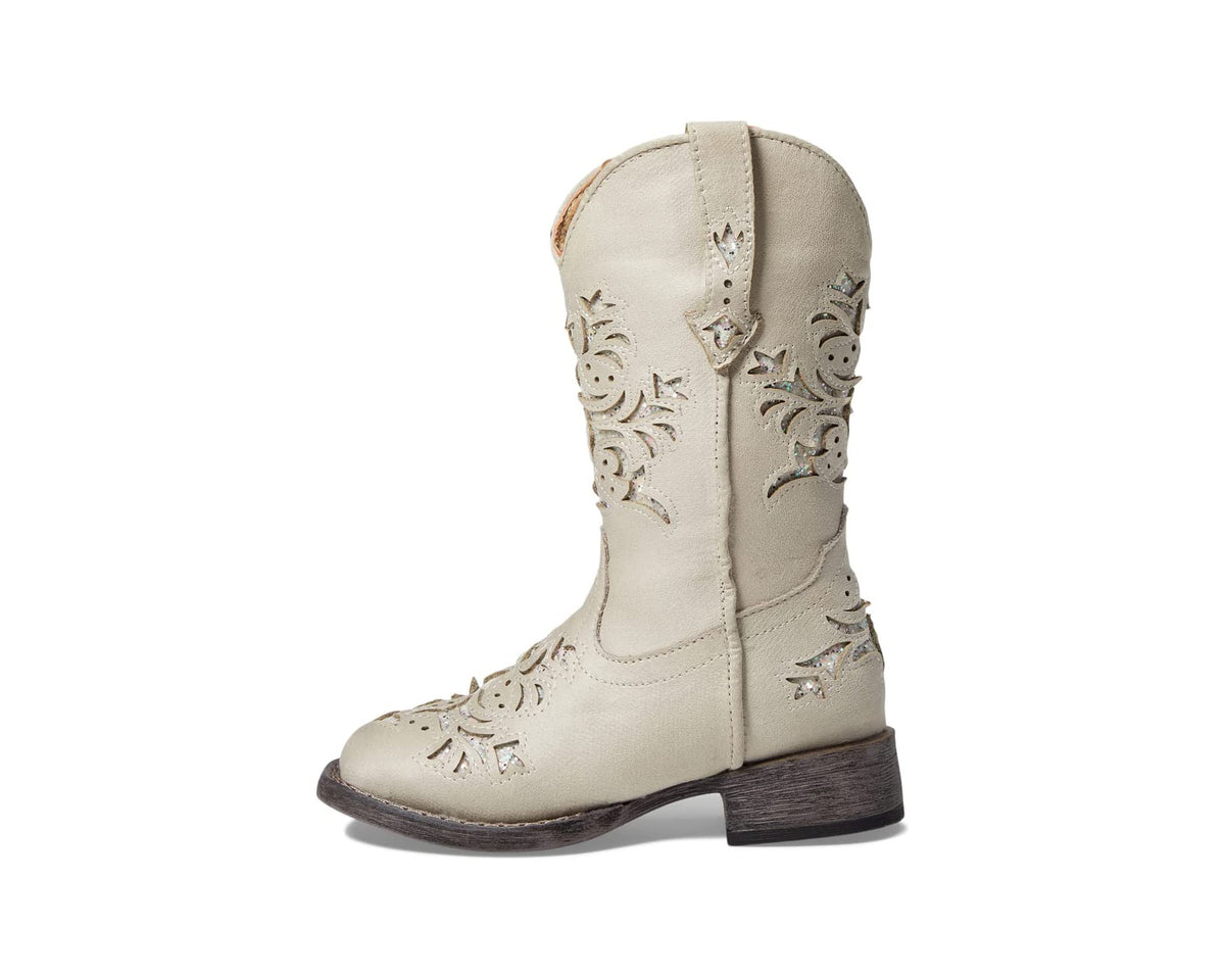 Roper Girls Lola Cream Cowboy Boot