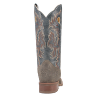 Laredo Men's Summit Leather Western Boot in Grey and Blue