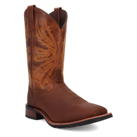 Laredo Men's Chet Western Boot in Dark Rust