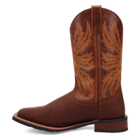Laredo Men's Chet Western Boot in Dark Rust