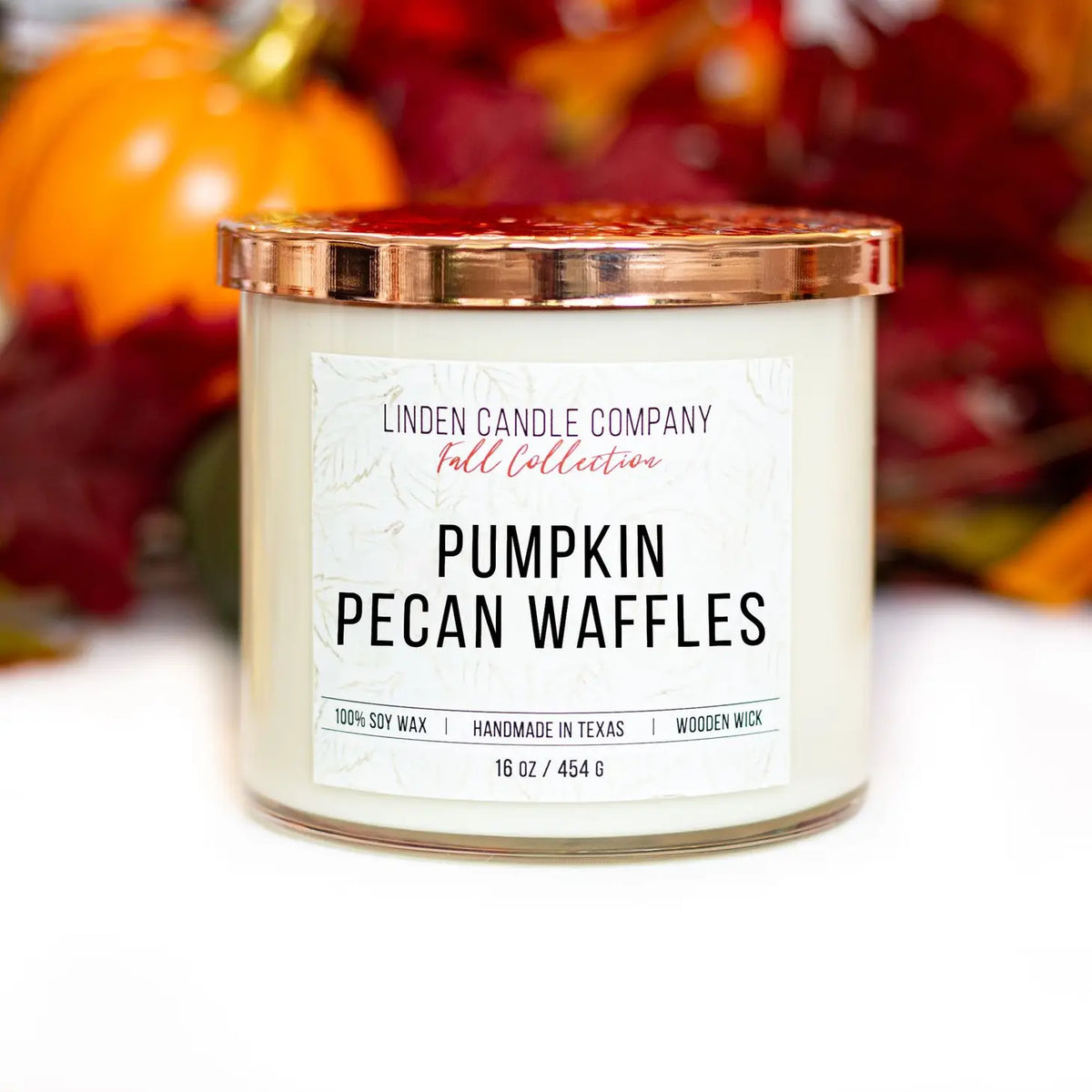 Linden Candle Company 16oz Wooden Wick Candle