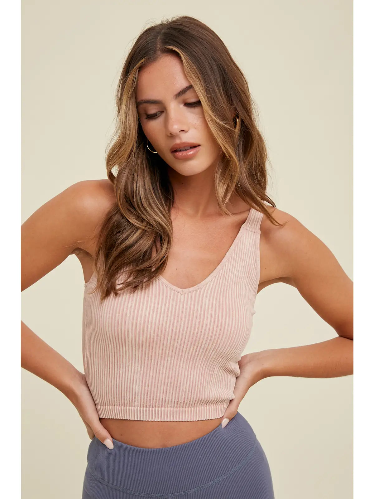 Seamless Ribbed Bralette (9 Colors Available)