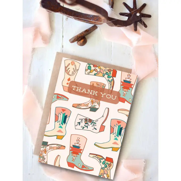 Western Greeting Cards by Tirzah Lane Art