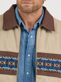 Wrangler Men's Aztec Bomber Jacket in North Shore