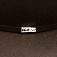 Resistol Five Star 5X Fur Blend Hat in Chocolate