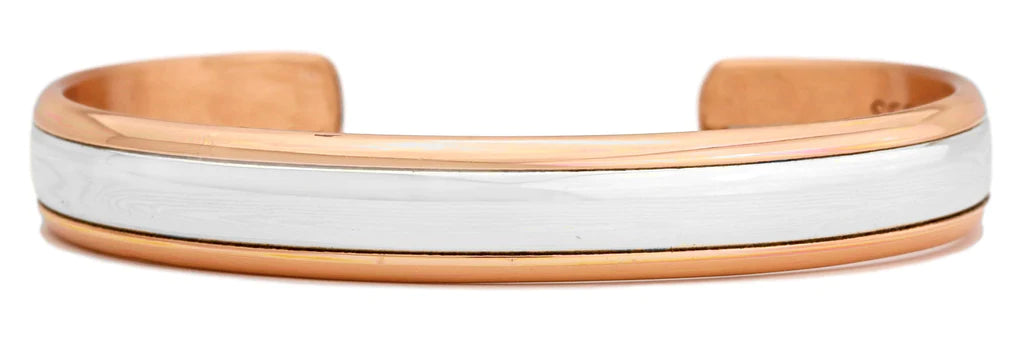 Sergio Lub Copper, Silver, and Brass Bracelets