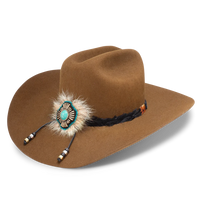 Charlie 1 Horse x Lainey Wilson Country With A Flare Wool Felt Hat in Cognac