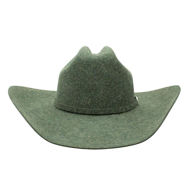 Resistol Midnight Mix 6X Fur Felt Hat in Green Mix