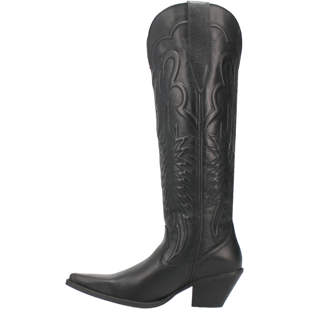 Dingo Women's Raisin Kane Western Boot in Black