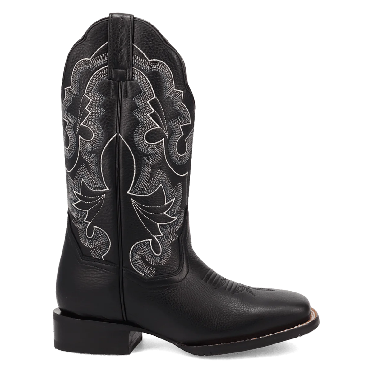 Dan Post Women's Lizzie Square Toe Boot in Black