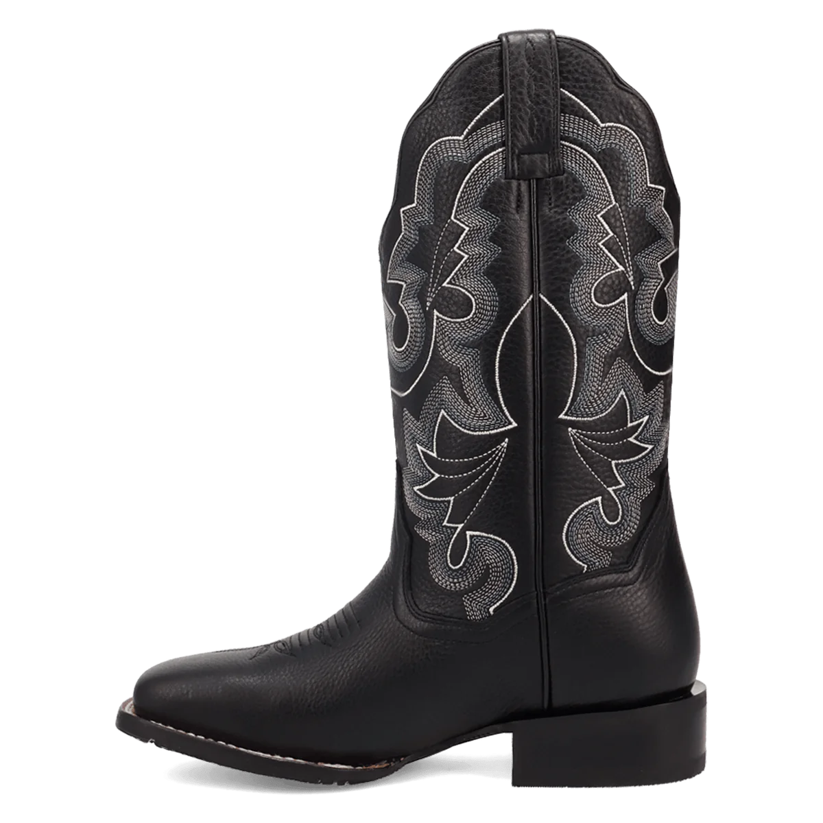 Dan Post Women's Lizzie Square Toe Boot in Black