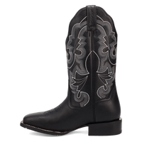 Dan Post Women's Lizzie Square Toe Boot in Black