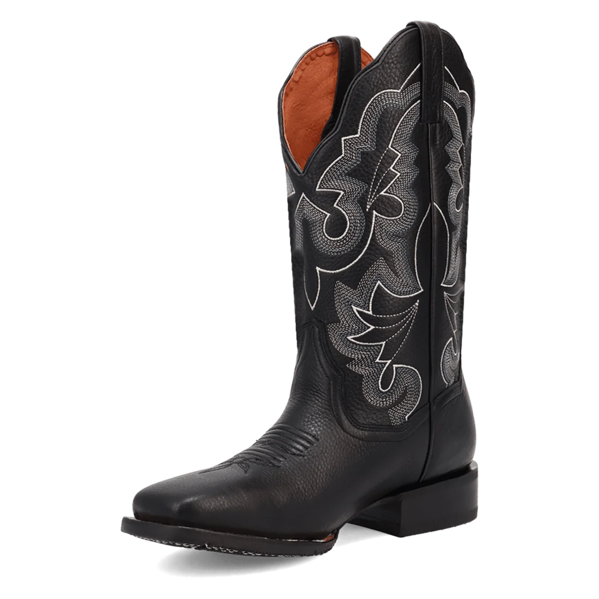 Dan Post Women's Lizzie Square Toe Boot in Black