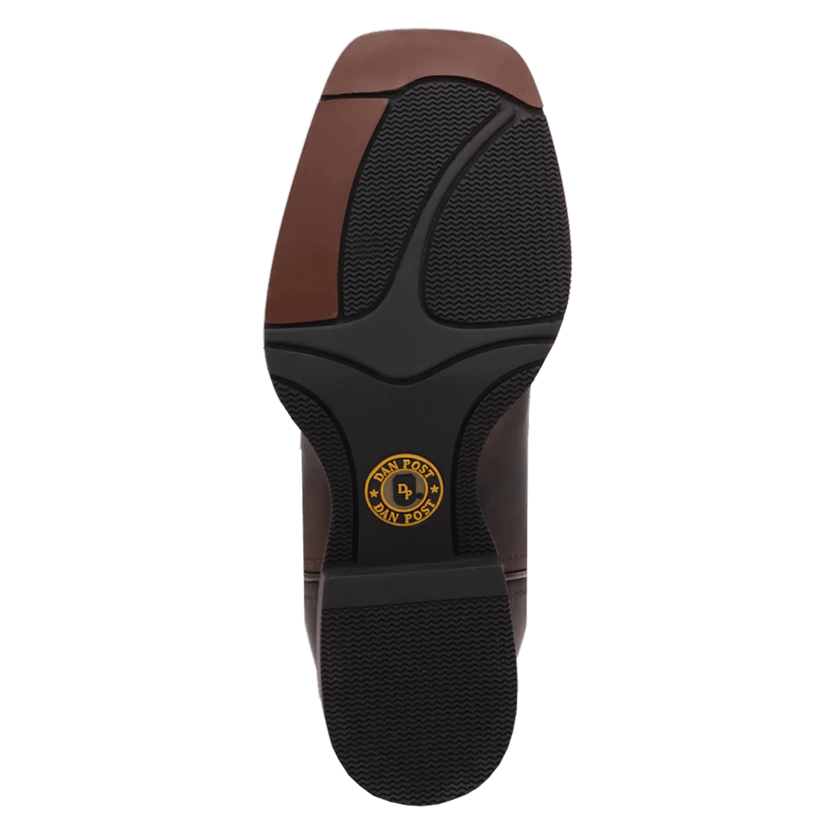 Dan Post Girl's Salina Western Boot in Chocolate Brown