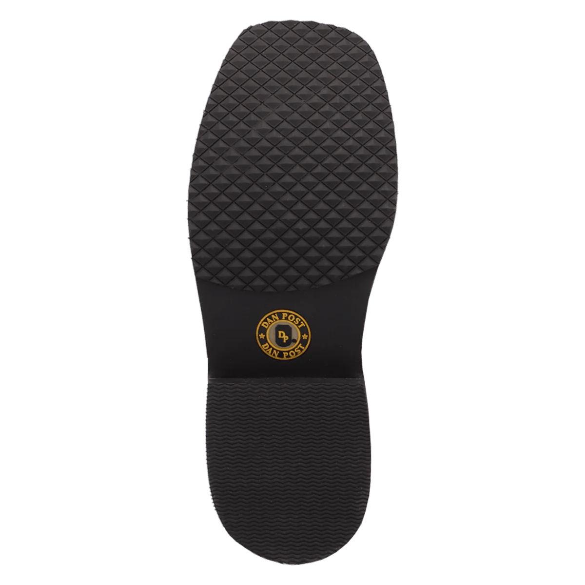 Dan Post Kid's Jet Ostrich Print Western Boot in Chocolate Brown