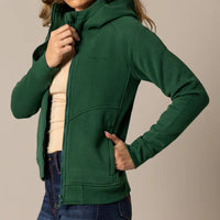 Kimes Ranch Women's Emma Zip Up Hoodie in Forest