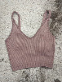 Seamless Ribbed Bralette (9 Colors Available)