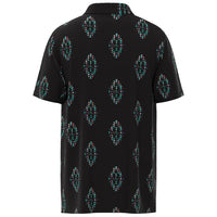 Hooey Men's "The Weekender" Short Sleeve Aztec Golf Polo in Black