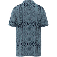 Hooey Men's "The Weekender" Short Sleeve Aztec Golf Polo in Blue