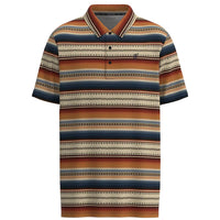 Hooey Men's "The Weekender" Short Sleeve Multicolored Serape Golf Polo